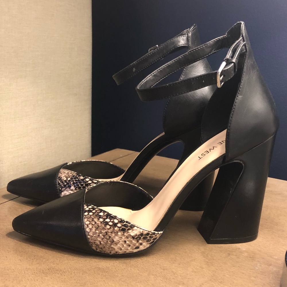 Nine West block heel